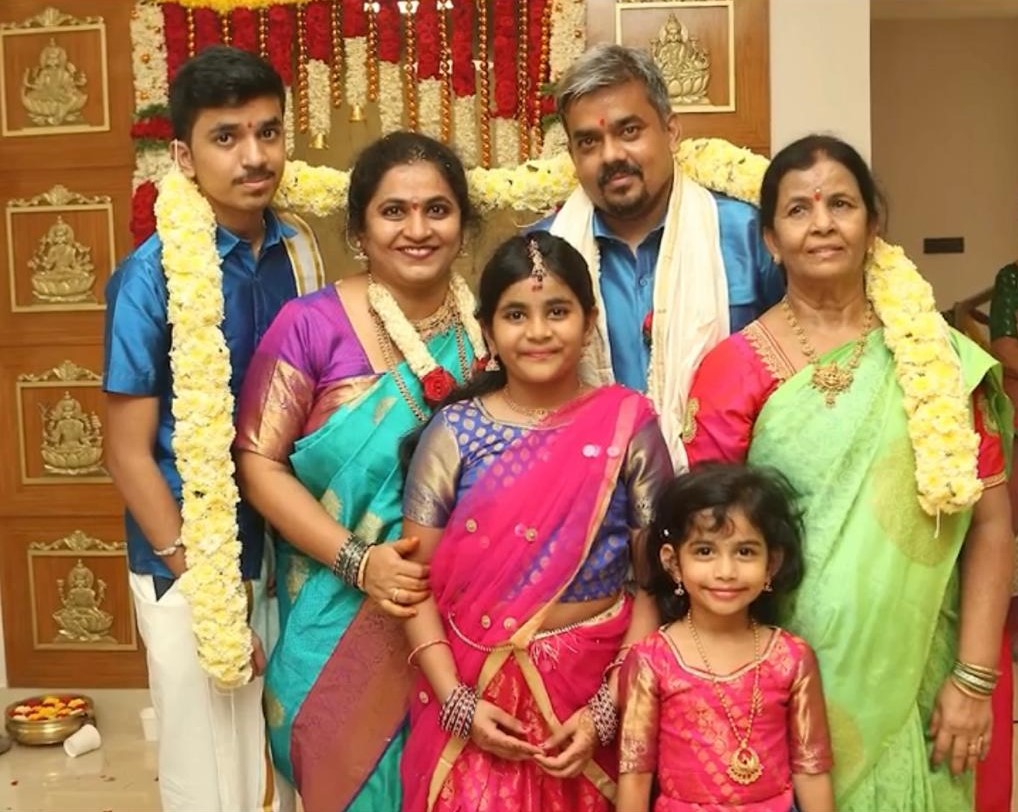 Keerthi, Raj and Family